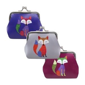 NEW! Faux Leather Foxy Lady Coin Purse